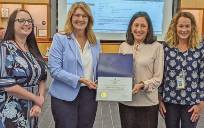 Treasurer receives perfect audit award