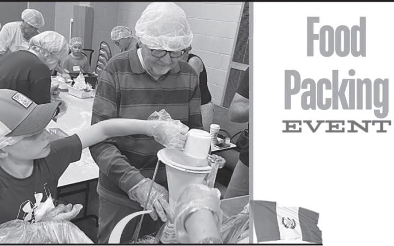 Zoar to host food packing event with Sew Hope