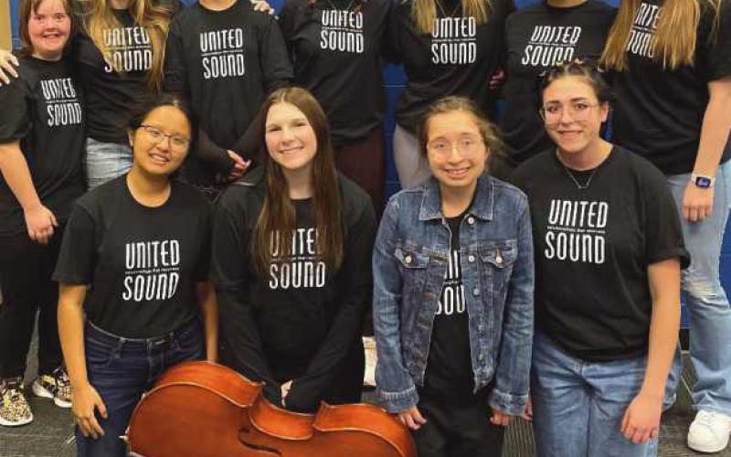 United Sound represented Perrysburg at a performance during the OMEA Conference.