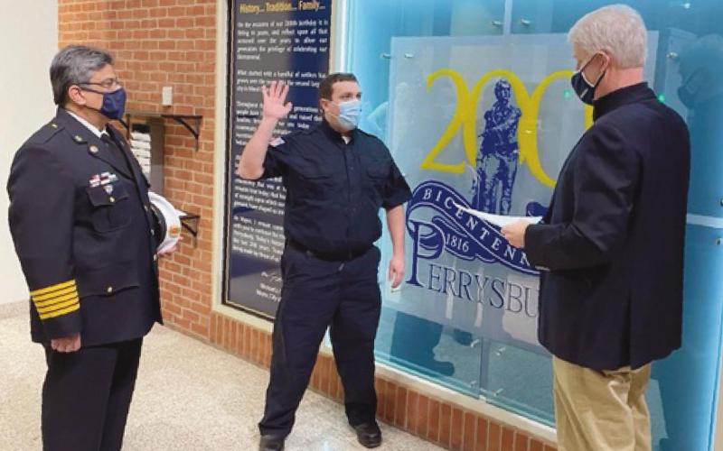 Perrysburg Fire Division welcomes new firefighter