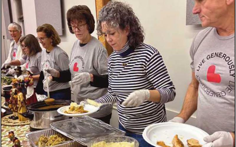Local church offers free community dinner Jan. 15