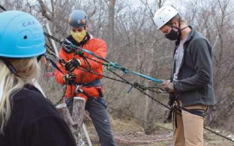 Over the edge with Wood County Park District