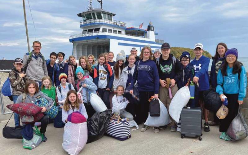 St. Rose seventh graders visit OSU Stone Lab
