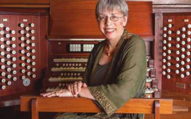 Gail Archer will present an organ concert at Zoar Lutheran Church. –Photo by Stephanie Berger