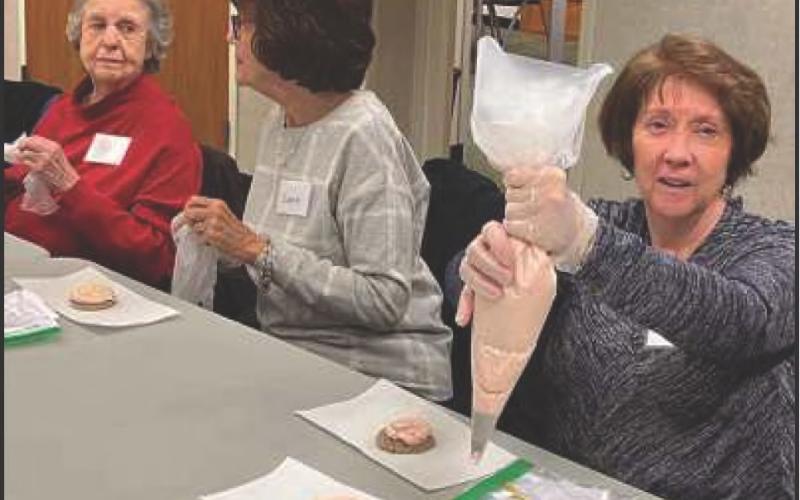 From left: Helen Haas, Diana Oliver and Janice Strickland.