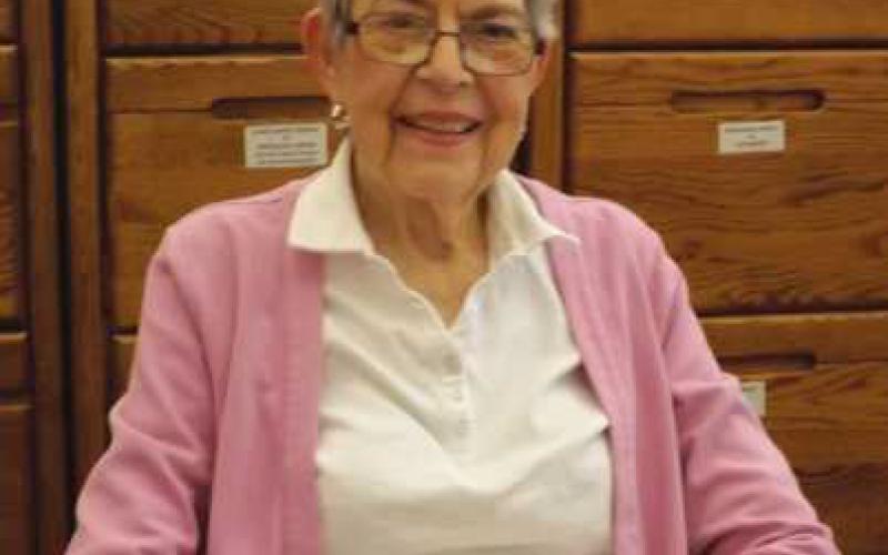 Nancy Kelley, retired, still leads the Wednesday morning book club.