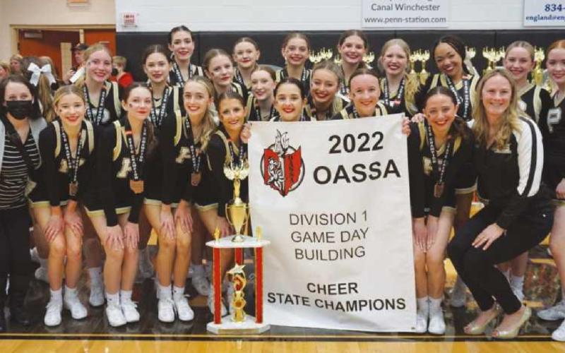 PHS cheer team takes first in OASSA state competition