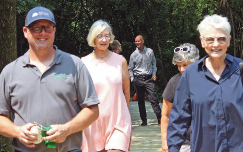 Park district celebrates boardwalk opening