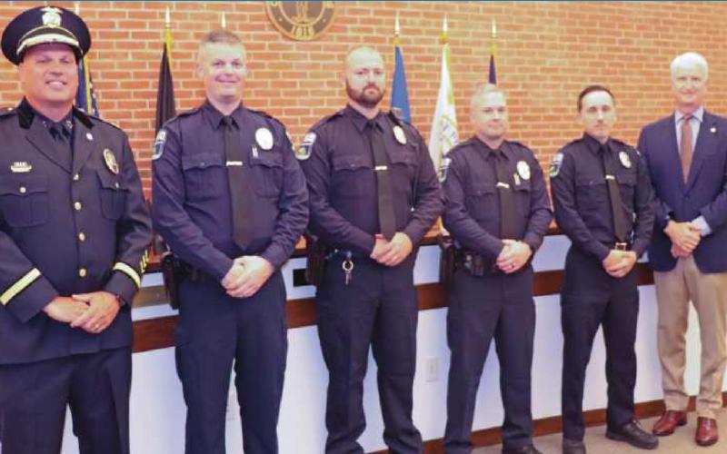 Four new officers join Perrysburg Police Division