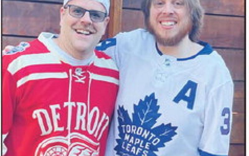 Performing July 15 are, from left, Josh Kirk and Jordan Wiewandt.