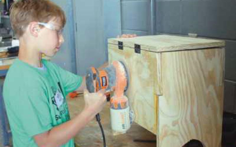 Students explore career options through hands-on activities at Penta Career Center advanced STEM camp