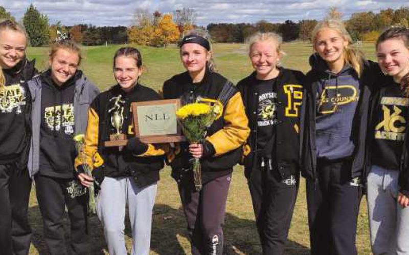 PHS girls cross country team wins NLL title