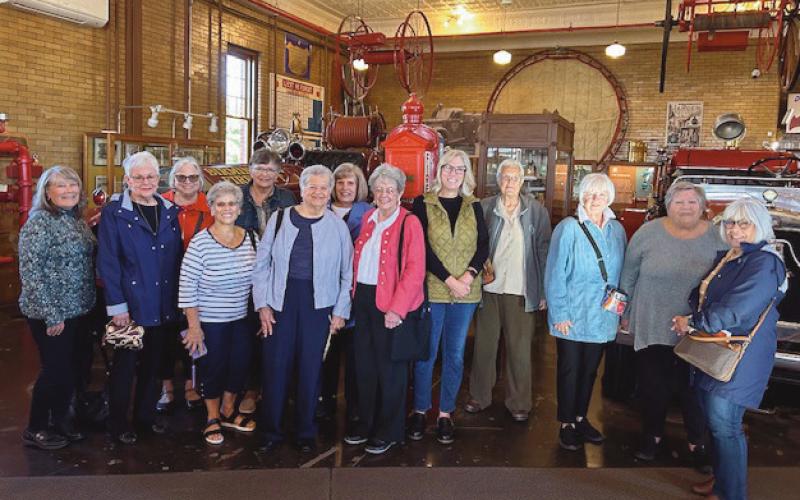 New Century Club visits Toledo Firefighters Museum