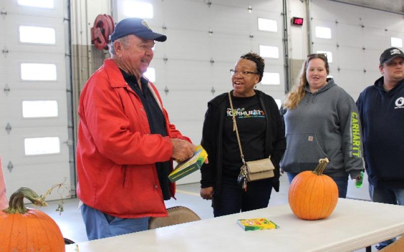 Perrysburg Twp. public safety departments host open house, recognize resident Doug Pratt for his dedication to the township