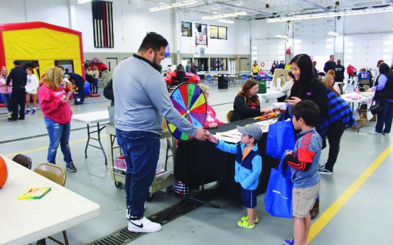 Perrysburg Twp. public safety departments host open house, recognize resident Doug Pratt for his dedication to the township