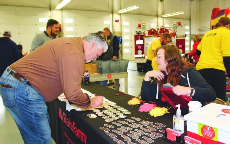 Perrysburg Twp. public safety departments host open house, recognize resident Doug Pratt for his dedication to the township