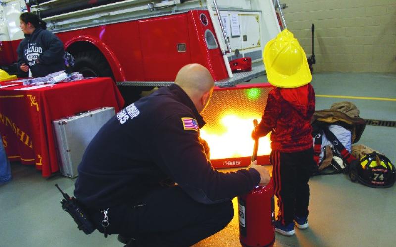 Perrysburg Twp. public safety departments host open house, recognize resident Doug Pratt for his dedication to the township