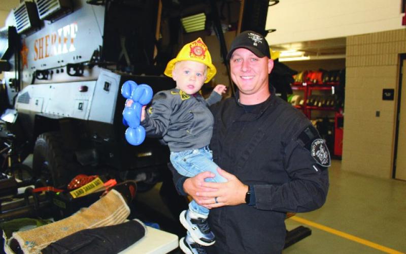 Perrysburg Twp. public safety departments host open house, recognize resident Doug Pratt for his dedication to the township