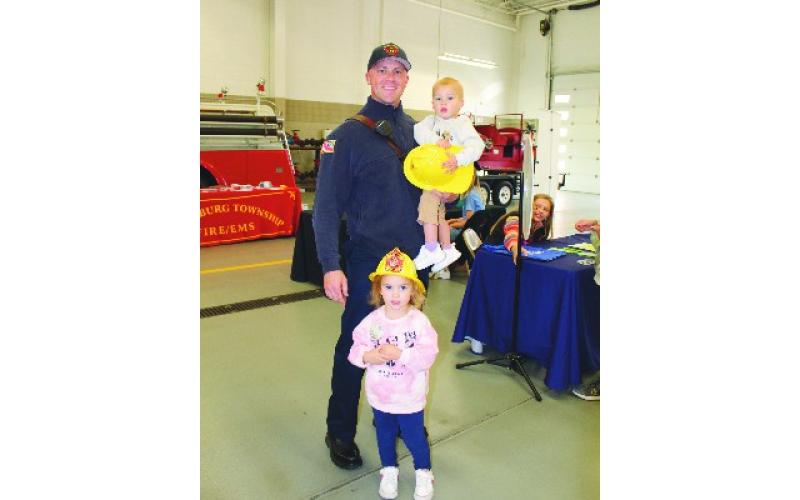 Perrysburg Twp. public safety departments host open house, recognize resident Doug Pratt for his dedication to the township