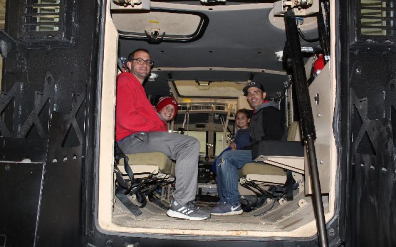 Perrysburg Twp. public safety departments host open house, recognize resident Doug Pratt for his dedication to the township