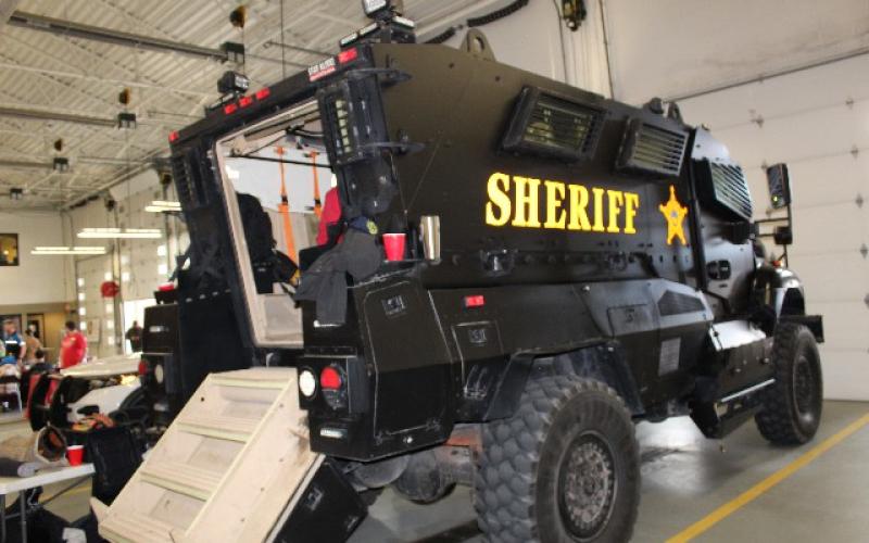 Perrysburg Twp. public safety departments host open house, recognize resident Doug Pratt for his dedication to the township
