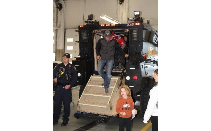 Perrysburg Twp. public safety departments host open house, recognize resident Doug Pratt for his dedication to the township