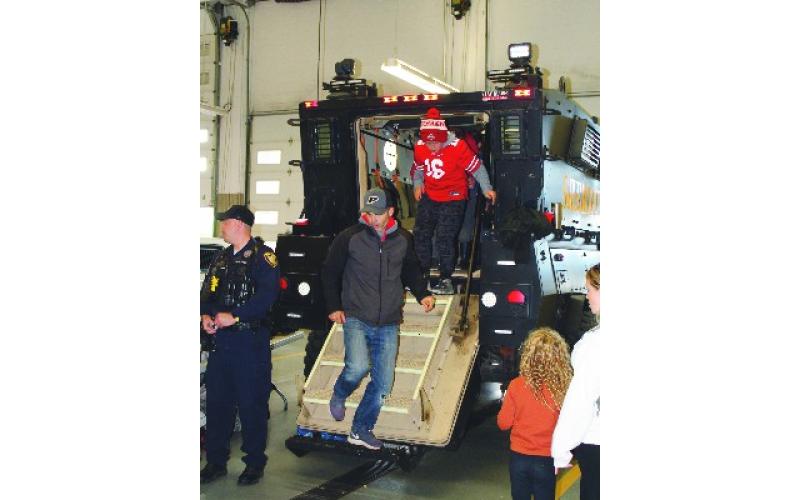 Perrysburg Twp. public safety departments host open house, recognize resident Doug Pratt for his dedication to the township