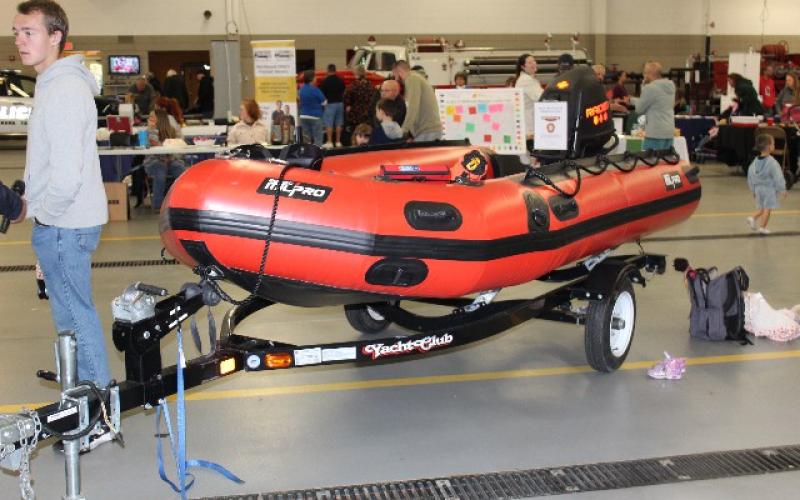 Perrysburg Twp. public safety departments host open house, recognize resident Doug Pratt for his dedication to the township