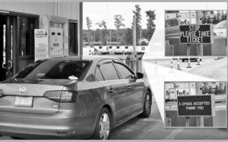 Patron Dynamic Message Signs are being installed to help motorists adjust to the new collection system.
