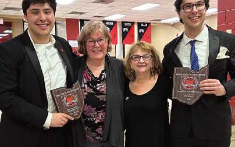 From left: Jacob Nahhas, Debra Kemp, Jennifer Nagy Lake and Jordan Nahhas.