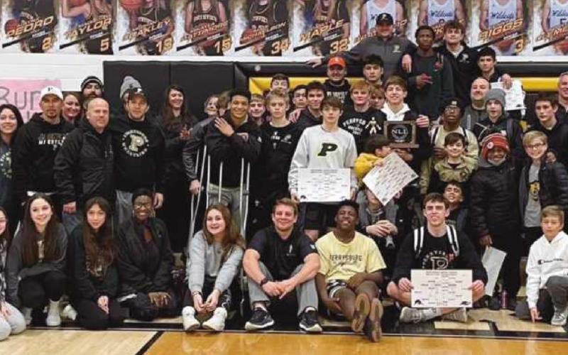 PHS wrestling team takes first place at NLL championships