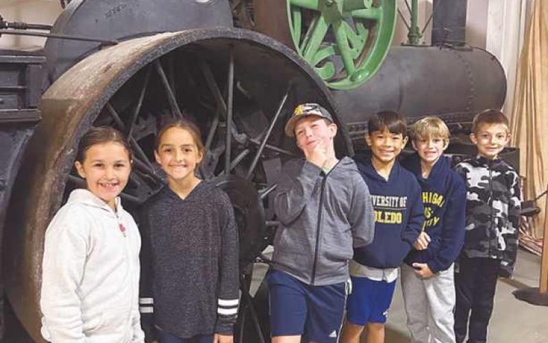 Saint Rose third graders experience hands-on learning at Sauder Village