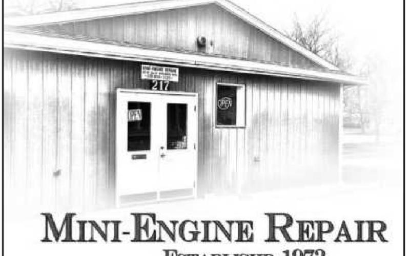 Mini-Engine Repair to close May 5