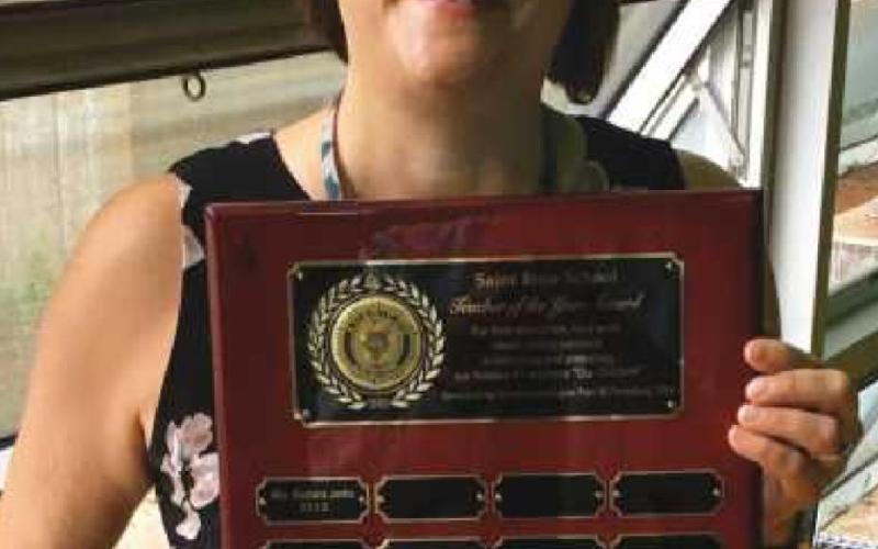St. Rose School teacher of the year honored