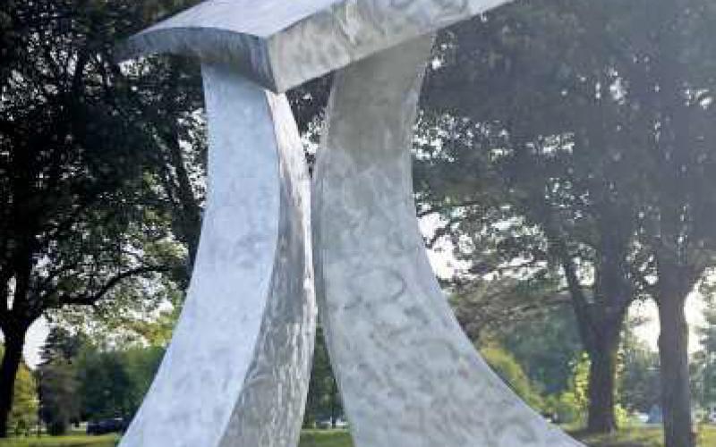 Sculpture title: “My Pi”