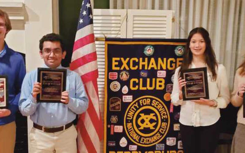 Winners pictured from left: Elliot Toon, Rajshekhar Basu Sarkar, Iris Weisstein and Lillith Dunn.