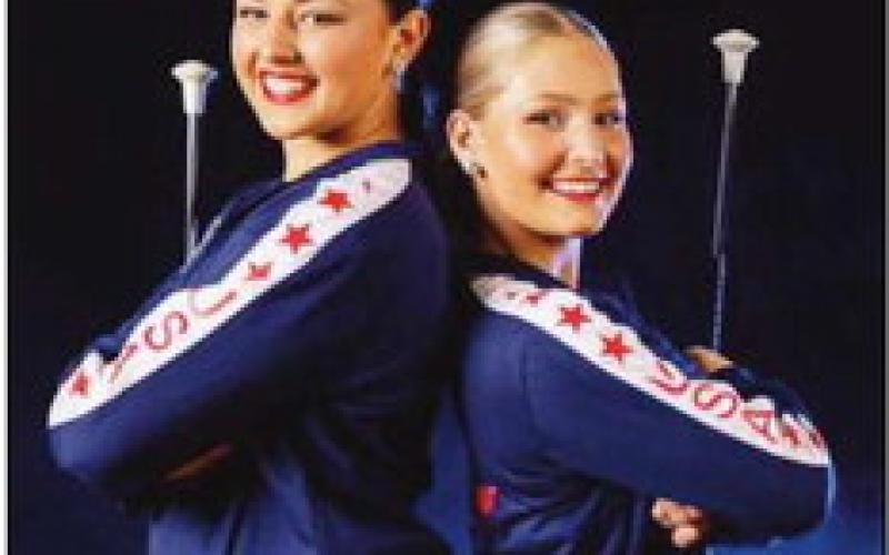 Local twirlers win international gold