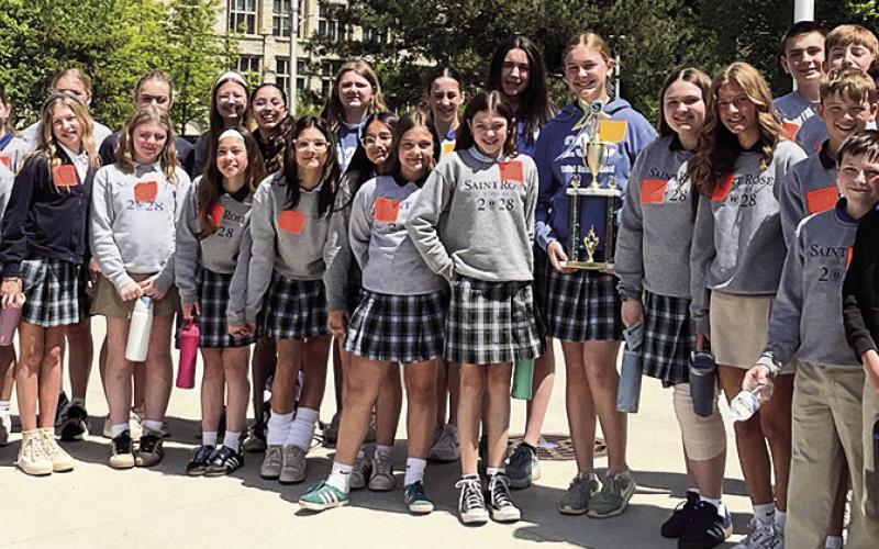 St. Rose students honored in math and science