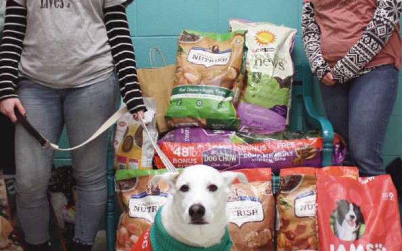 Journal delivers pet food donations to Wood County Humane Society