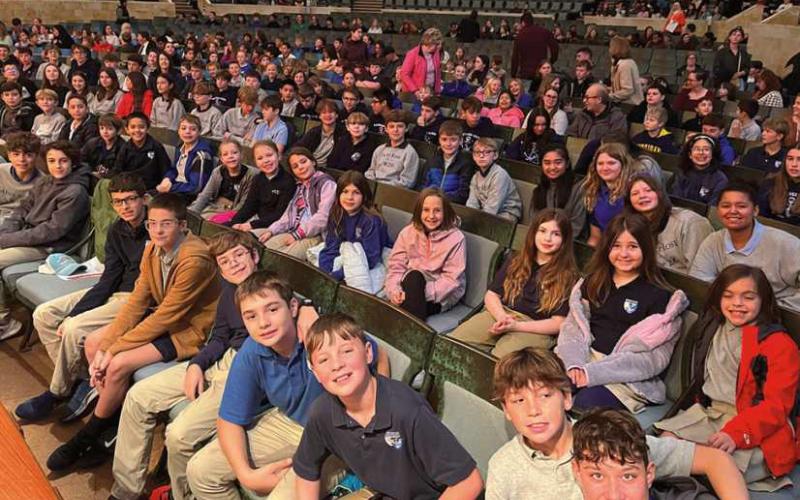 St. Rose students attend TSO concert