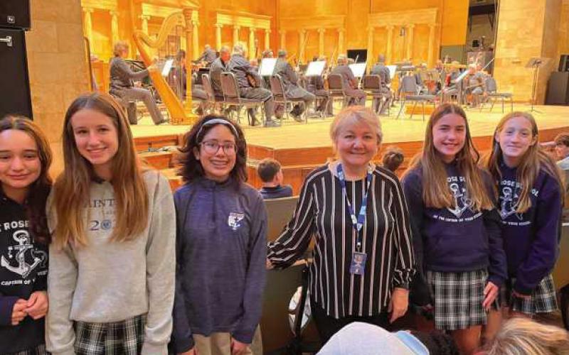 St. Rose students attend TSO concert
