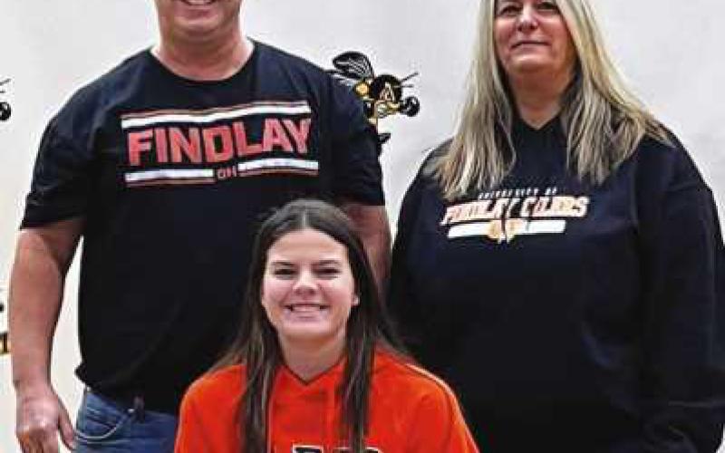 Alyssa Bradford—Findlay softball.