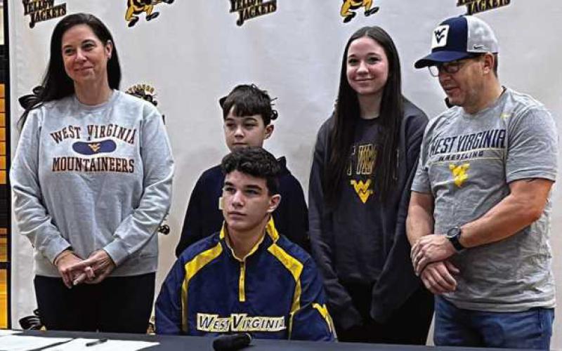 Cole Evans—West Virginia wrestling.