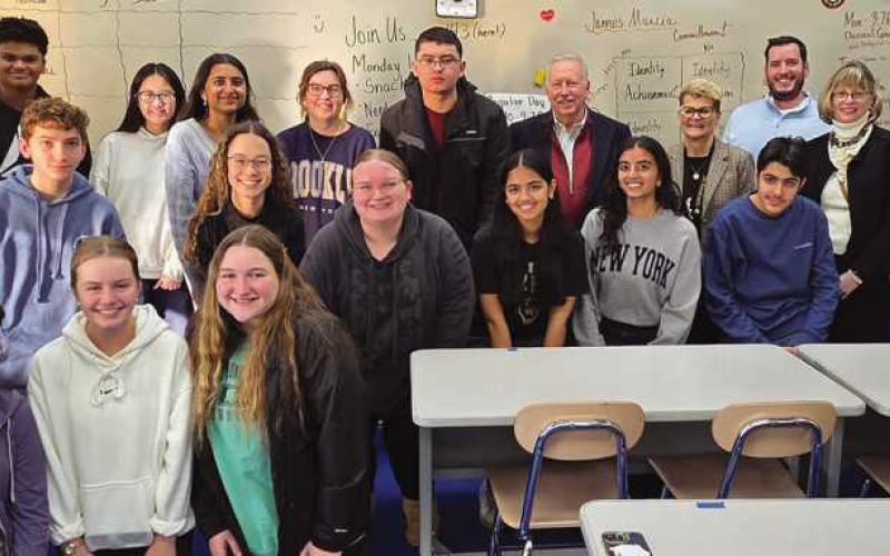 Members of Perrysburg Rotary and Interact Club.