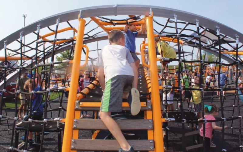 The playground that love built