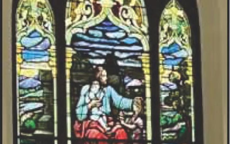 The concert at Zoar will benefit its stained glass window restoration campaign.