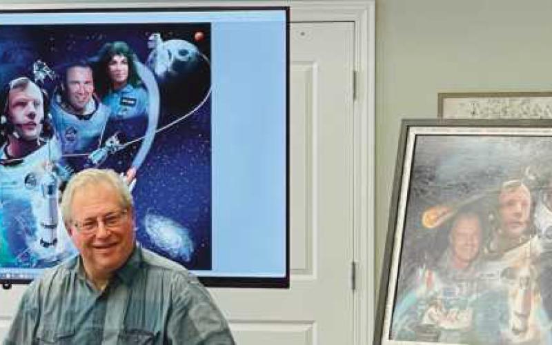 Artist Bill Hinsch brings paintings to Waterford at Levis Commons