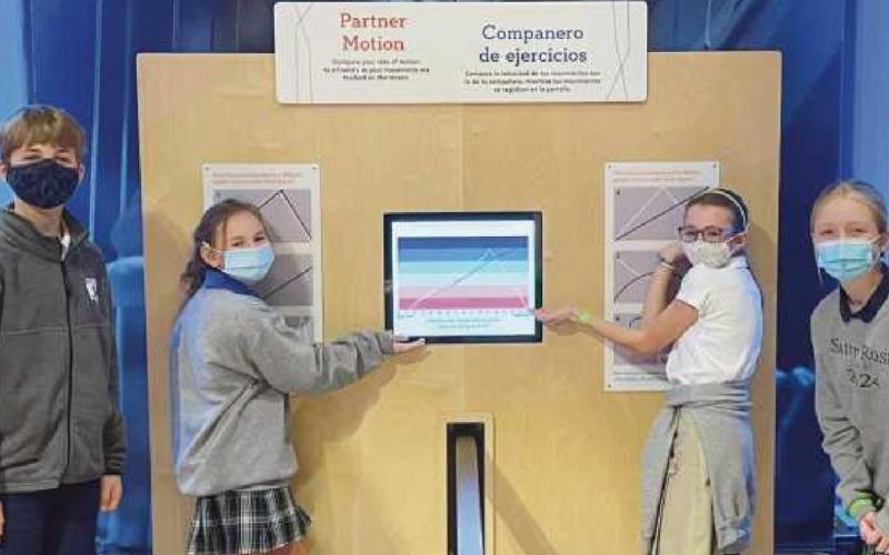 St. Rose students learn about math