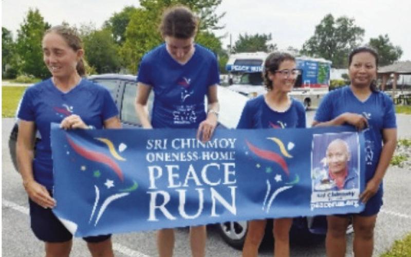 International Peace Runners return to Perrysburg Heights Community Center