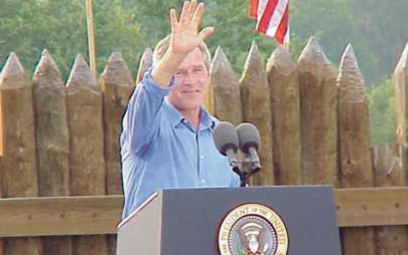 Remembering President George W. Bush’s 2004 visit to Perrysburg
